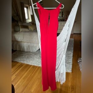 Glamour by Terani Couture Sexy Red Gown